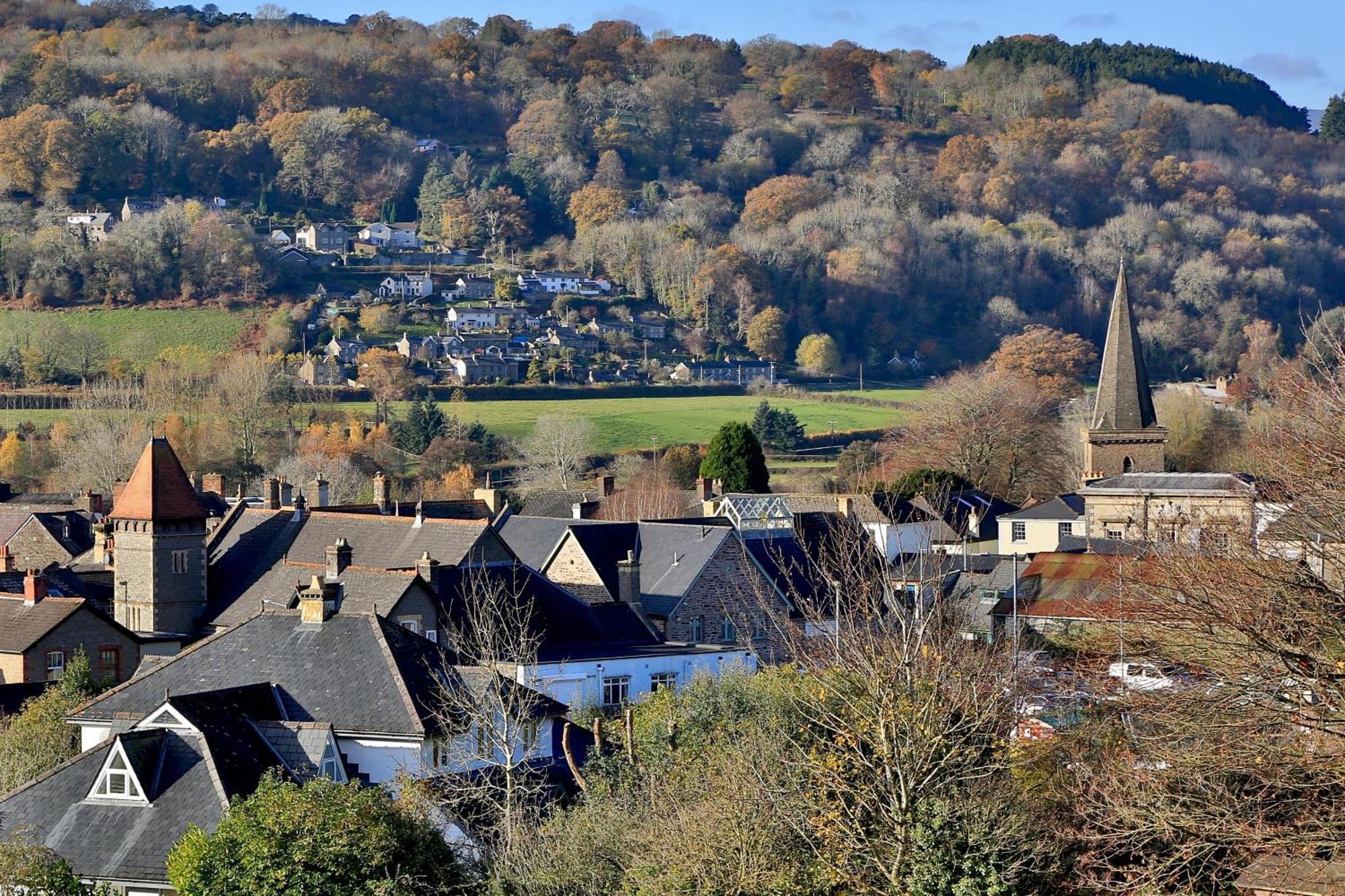 فيلا Ty Croeso House Llangattock المظهر الخارجي الصورة